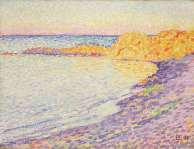 Petit Plage, Saint Tropez, 1897 von Théo van Rysselberghe